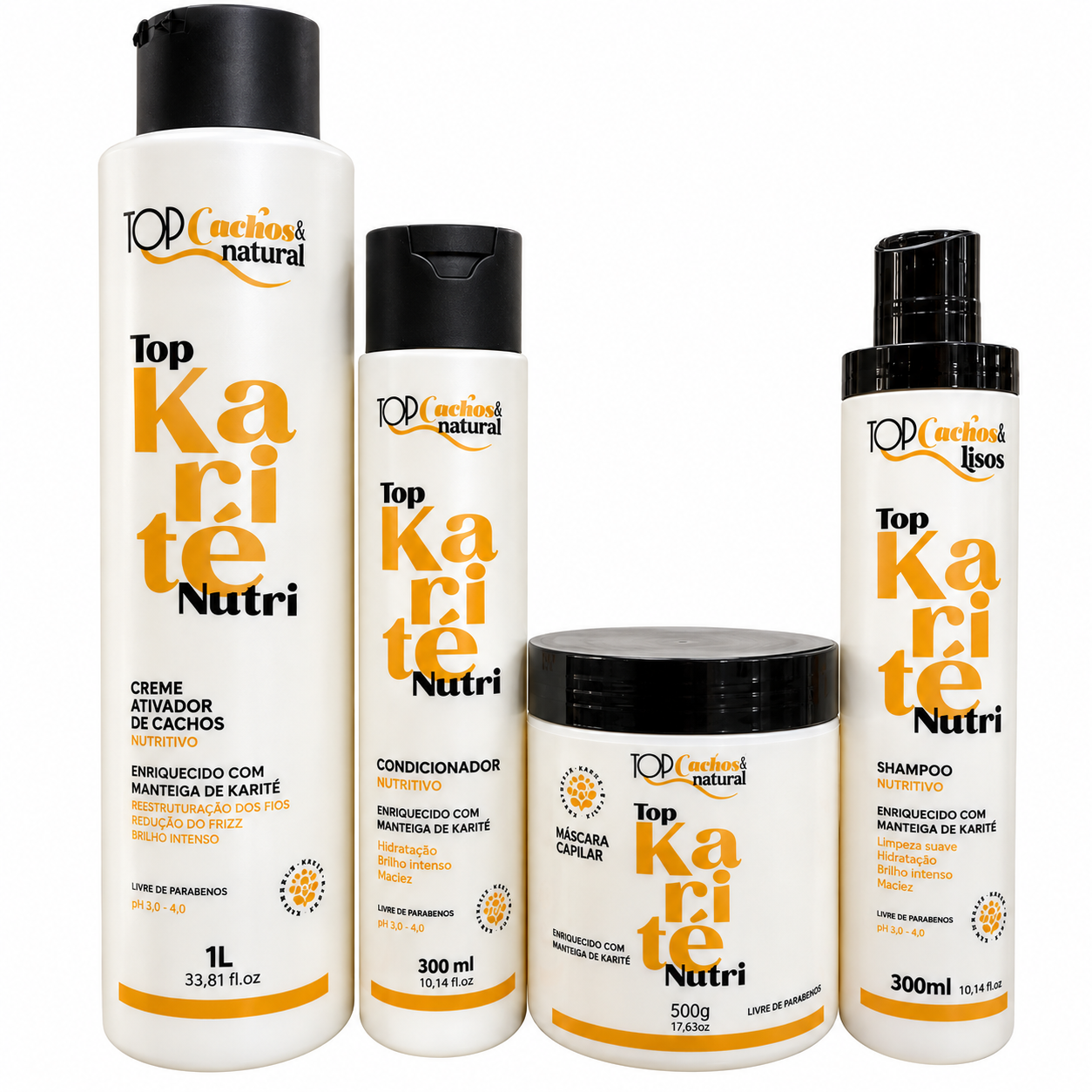 Linha Top Cachos& Karité Nutri