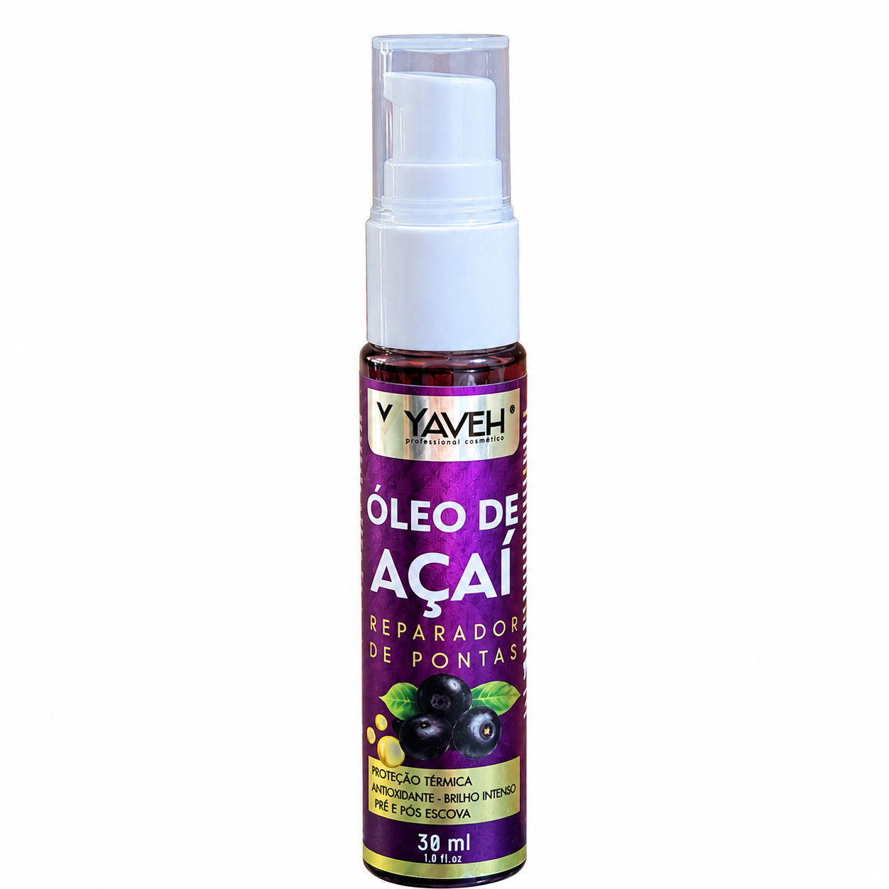 Frasco de Óleo de Açaí Reparador